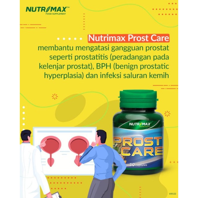 NUTRIMAX PROST CARE ISI 30 || PROSTCARE VITAMIN OBAT KESEHATAN PROSTAT || NUTRIMAX || PROSTCARE