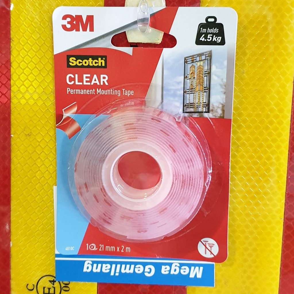 

Double Tape Dobel Tip Bening 3M