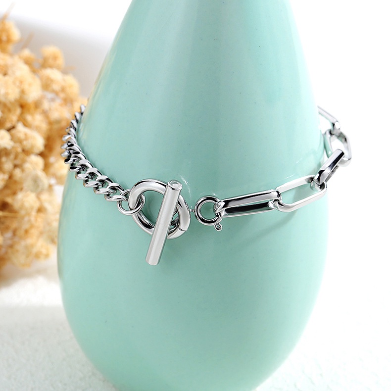 Gelang GL57 Stainless Steel / Titanium Premium Fashion Wanita Gelang Unik Lucu Keren Bagus Banget / Deluna/ BB