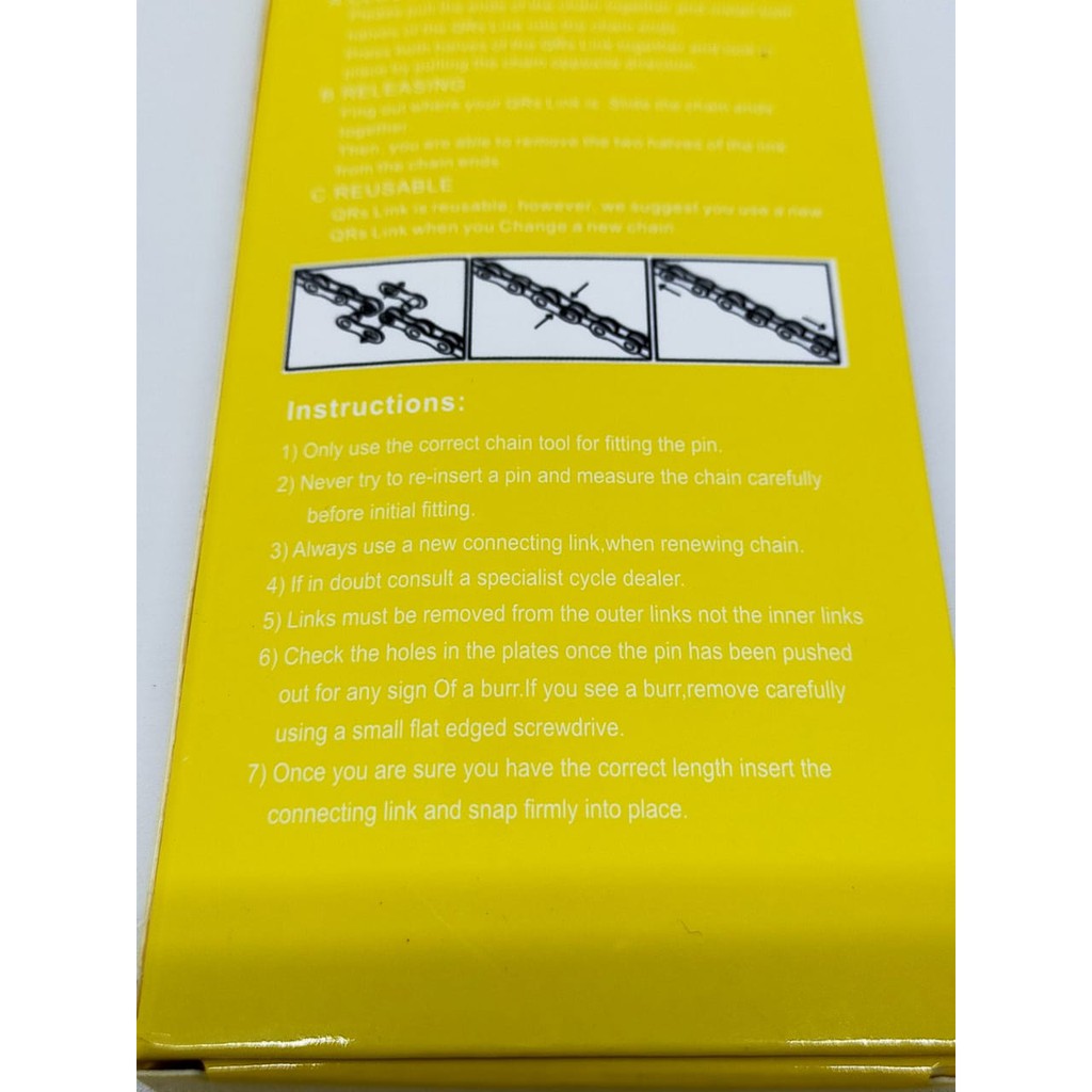 Prompt Rantai 9 speed sepeda MTB federal lipat