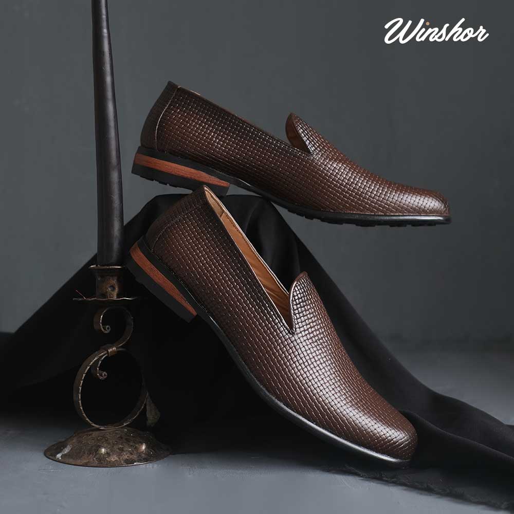 Martinez - Loafer Slip on - Winshor - Dark Brown