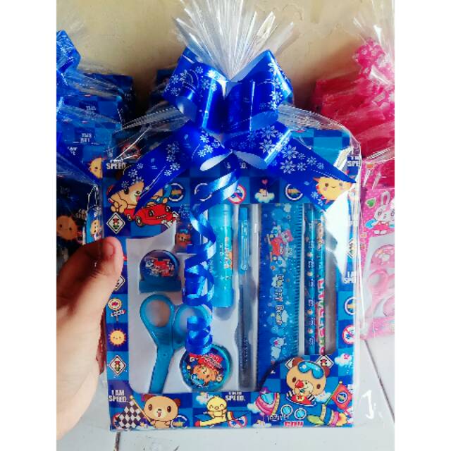 

Paket Hemat FS021 ATK set / Stationary Set / Alat Tulis Set / souvenir Ultah / BingkisanUlangTahun