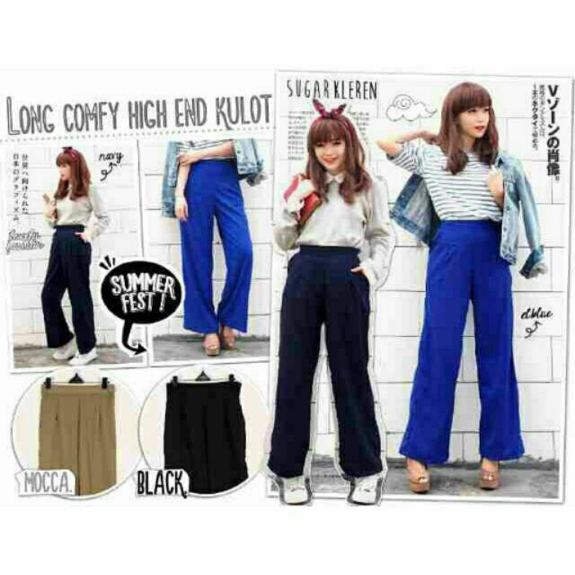Long Comfy Hi End Cullote