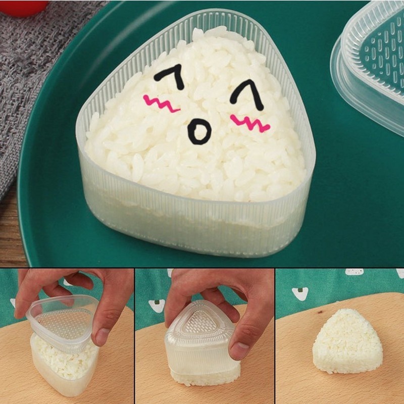 Japanese Sushi Rice Ball Maker Mold / Triangle Animal-shaped Sushi Mould / Kitchen DIY Tool