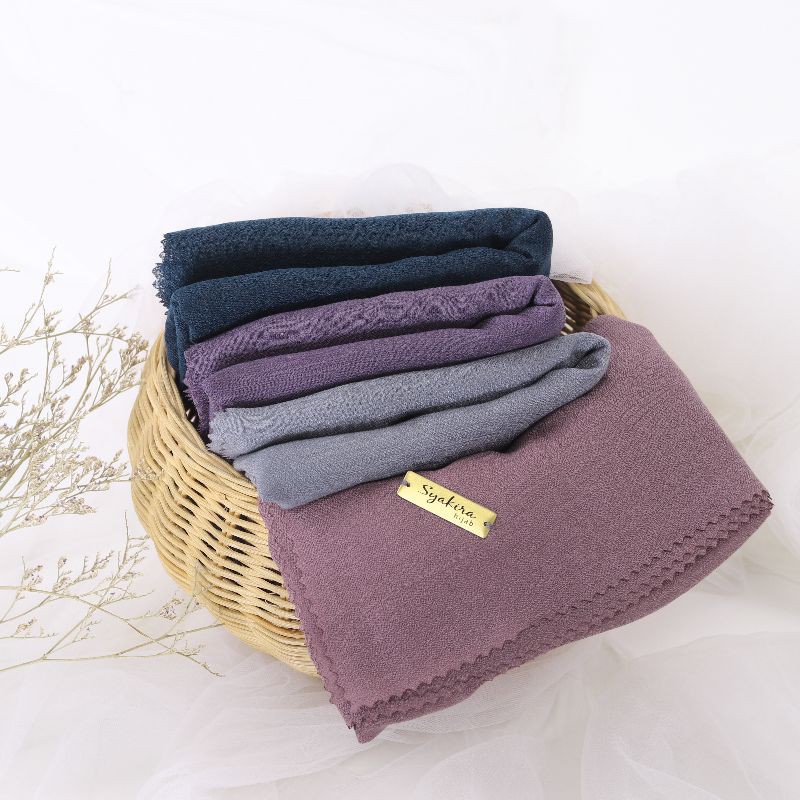 SEGIEMPAT VOAL/ HIJAB SEGIEMPAT / HIJAB VOAL MURAH