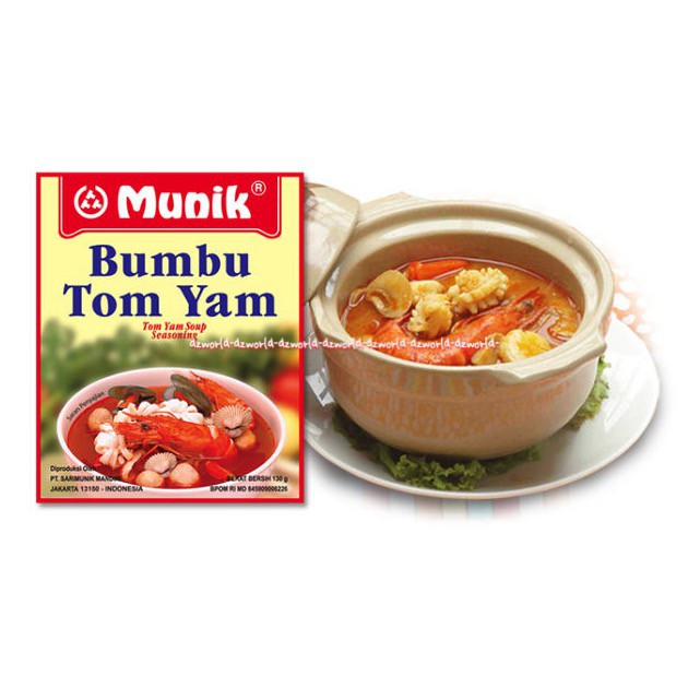 Munik Bumbu Tom Yum Soup Seasoning Sup Bumbu Instan 150gr