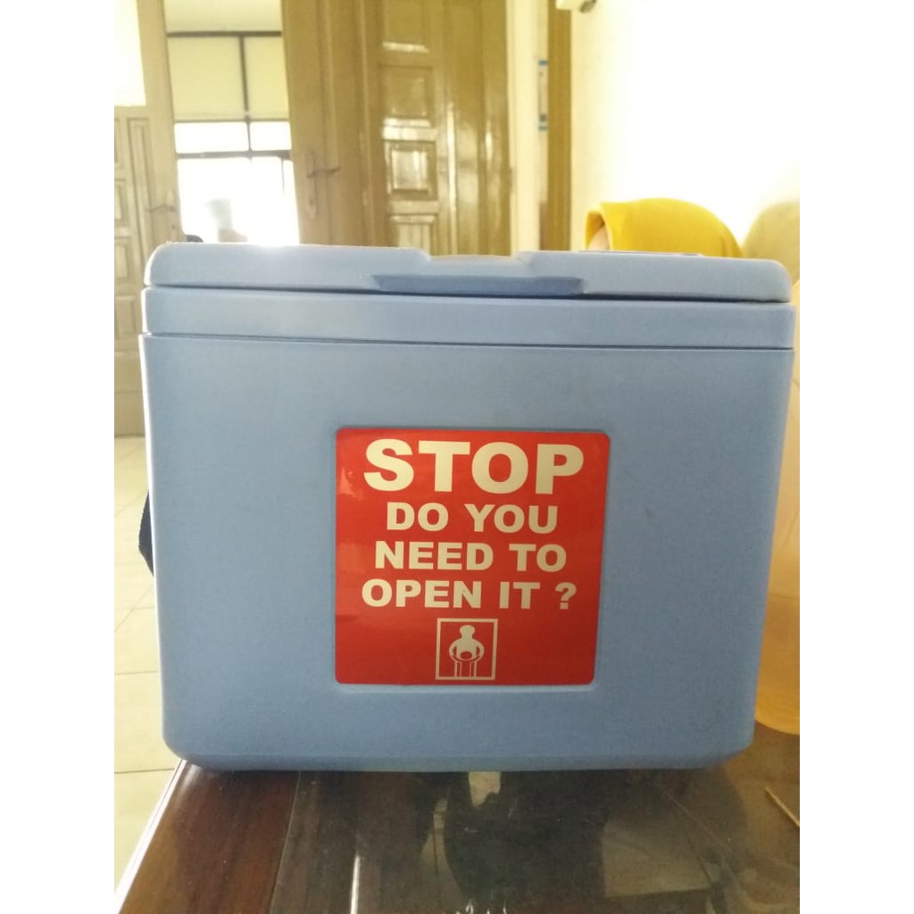 AOV Vaccine Carrier / Box pembawa vaksin / Tempat membawa vaksin / Box Vaksin 0,8 liter