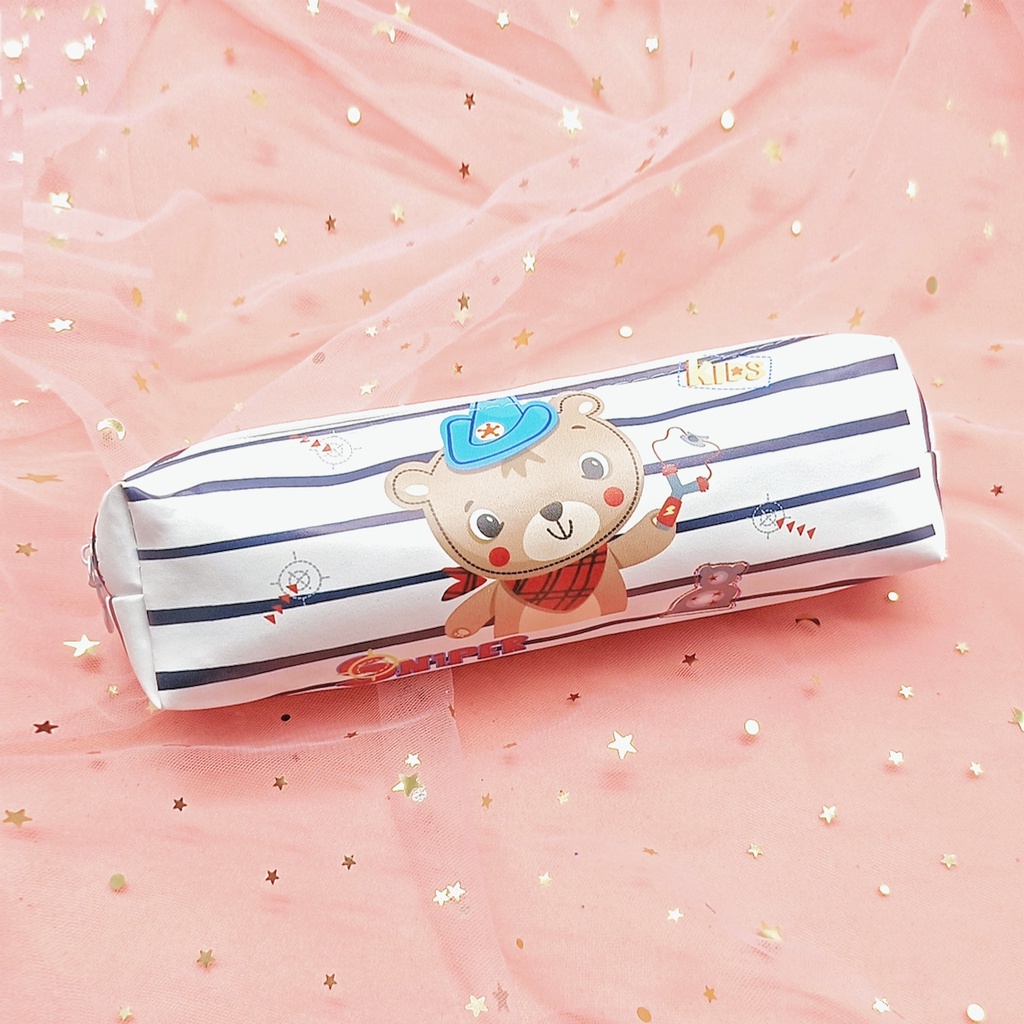 COD KOTAK PENSIL MOTIF LUCU UNIK / TEMPAT PENSIL / KOTAK PULPEN / TEMPAT ALAT TULIS PGS-PUTIH A