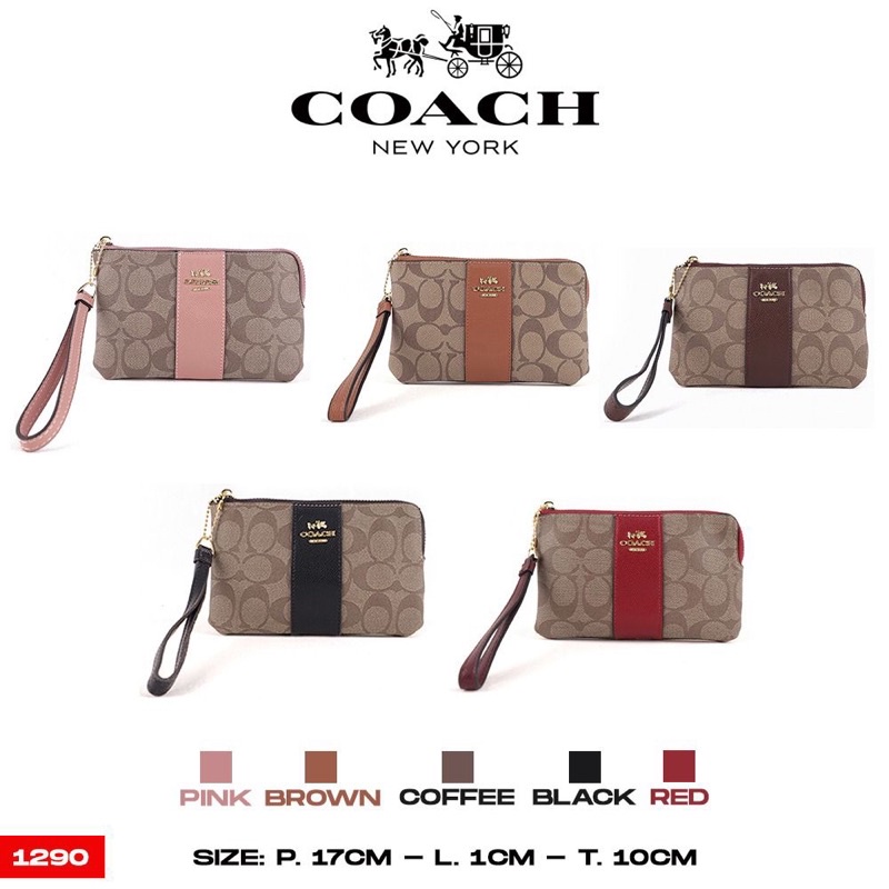 DOMPET KARTU POUCH WANITA IMPORT/ POUCH COACH