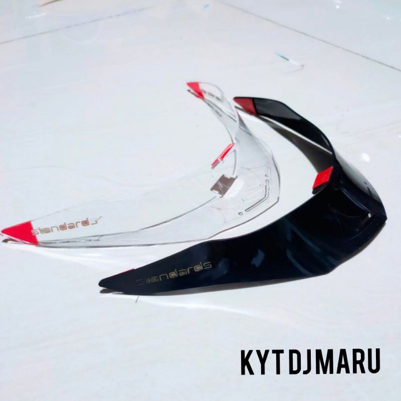 Spoiler Kyt Dj Maru Spoiler Helm Kyt Dj Maru Halface