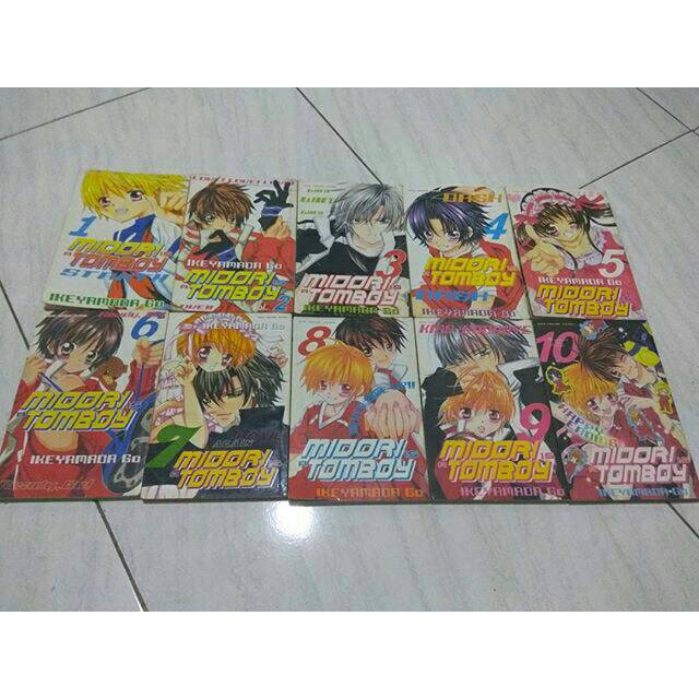 Komik Midori is a tomboy