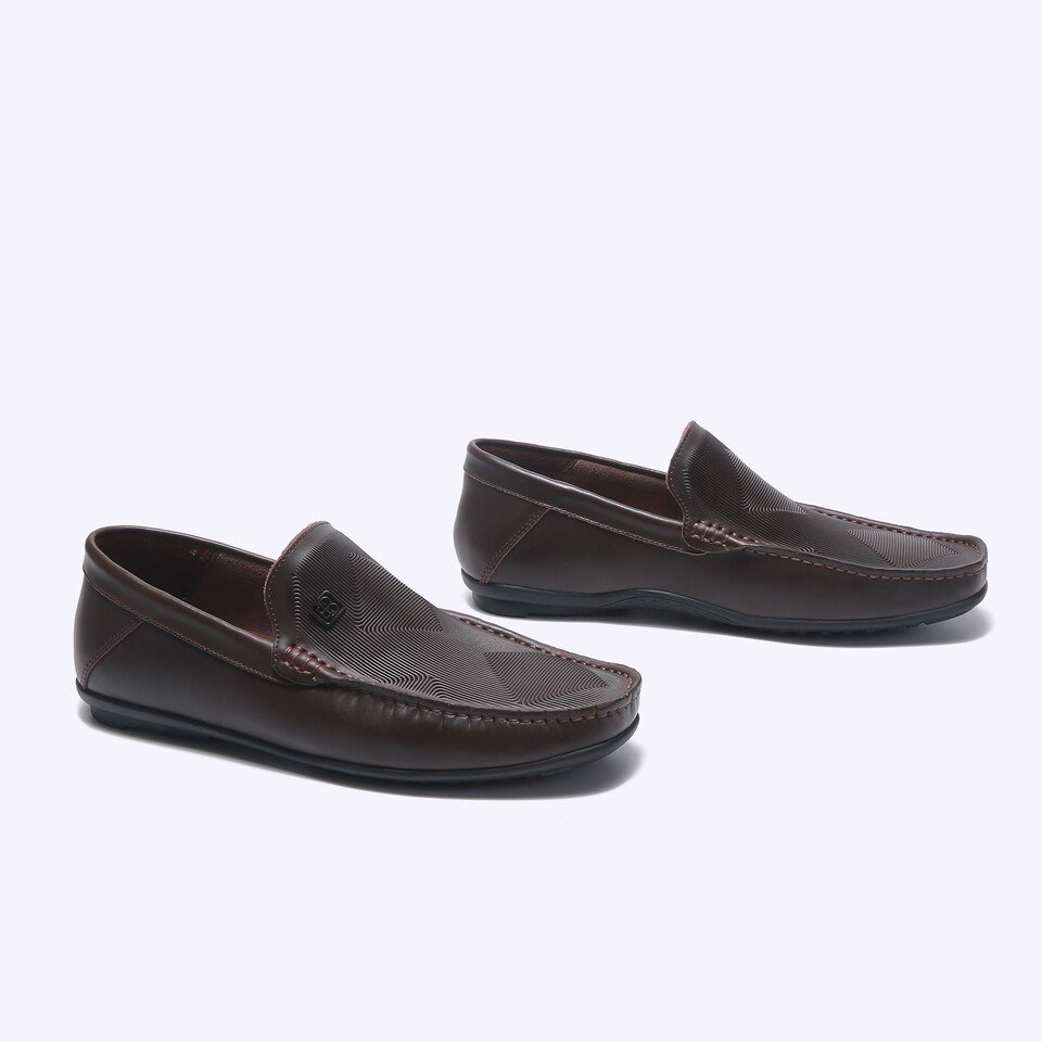 SEPATU PANSUS EVERBEST PRIA ORIGINAL LOAFER KULIT BRANDED COKLAT EM70