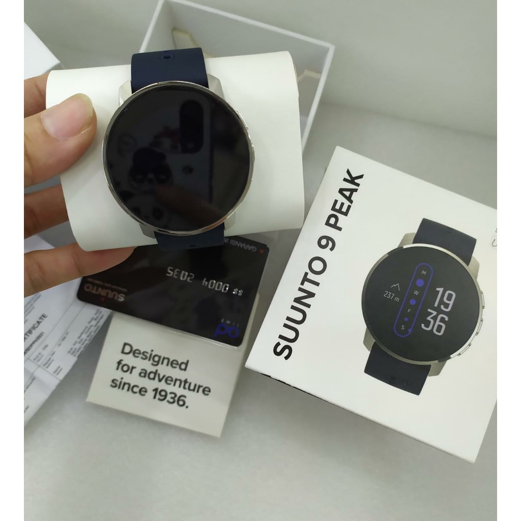 Jam Tangan SUUNTO 9 PEAK GRANITE BLUE TITANIUM Original