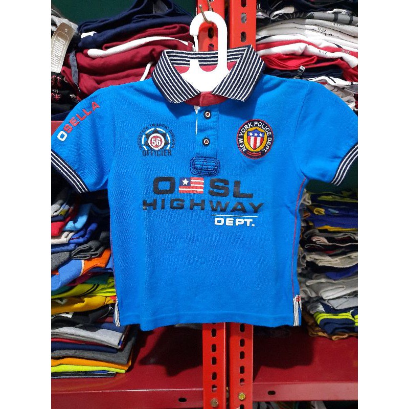 Kaos kerah osella anak kaos polo osella anak