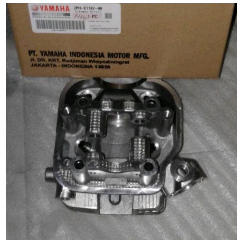 Cylinder Head Blok Kelep Mio M3 Kosongan Original Copotan (seken)