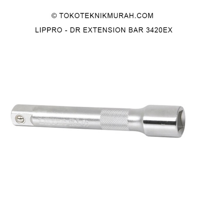 Lippro 1/2&quot; DR Extension Bar 3&quot; / Sambungan Sok 3420EX-3