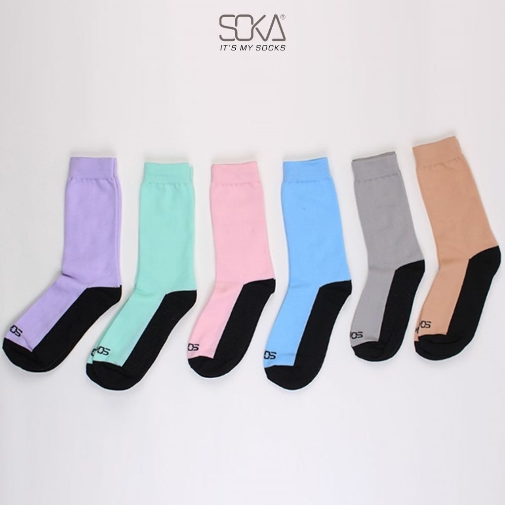 Soka Kaos Kaki Original Non Jempol Telapak Hitam