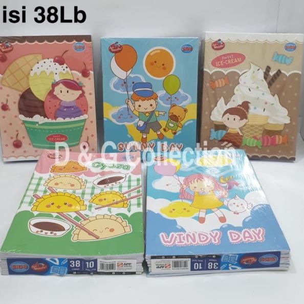 

CASE-895|⭐ BUKU TULIS SIDU 38 LEMBAR MURAH GROSIR / BUKU SIDU 38⭐trims