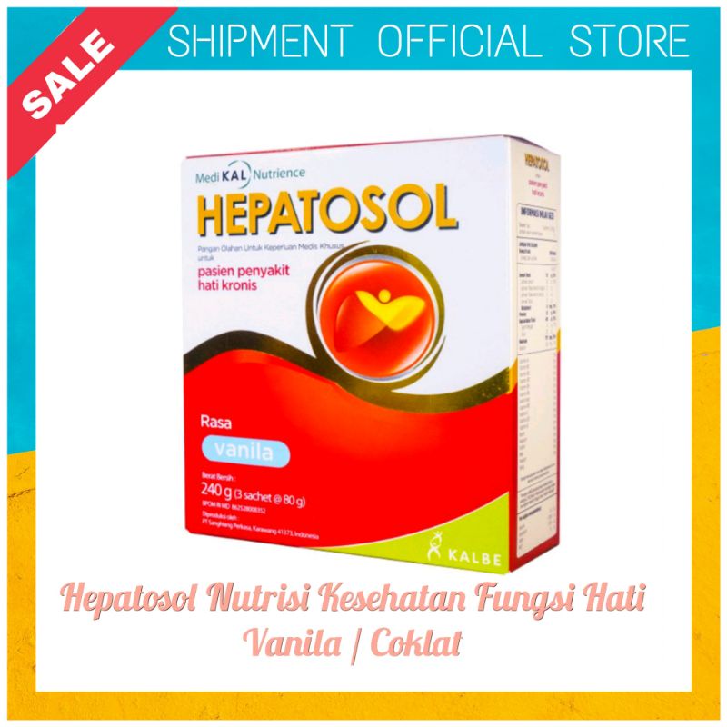 

SHIPMENT - Hepatosol nutrisi pasien gangguan hati berat ensefalopati hepatik KALBE