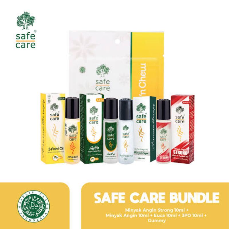 safe care minyak angin aromatherapy 10 ml