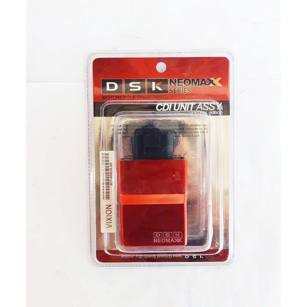 ECU CDI RACING VIXION OLD 2007 SAMPAI 2012 UNLIMATER PADA RPM BERAPUN