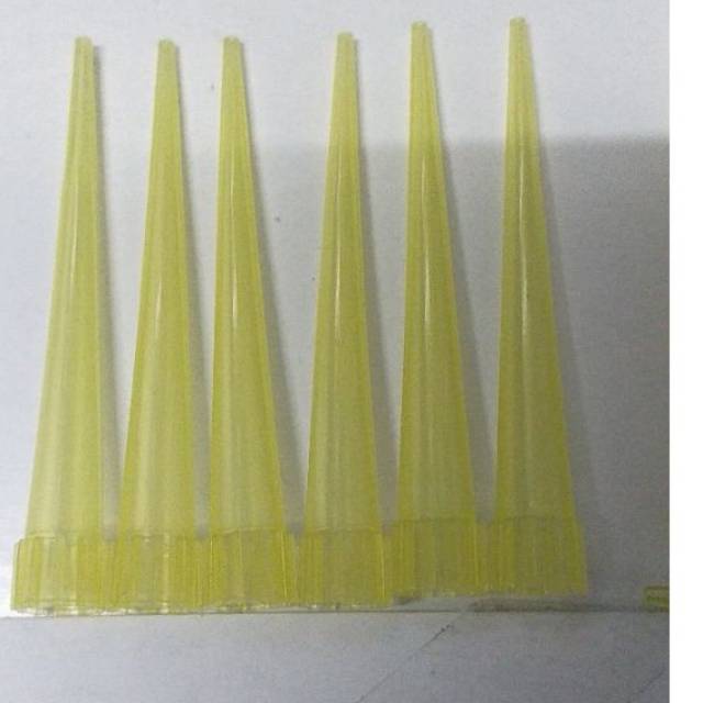 Yellow Tip/Tip kuning/Tip micropipet(harga 1 pac isi 500 pcs)