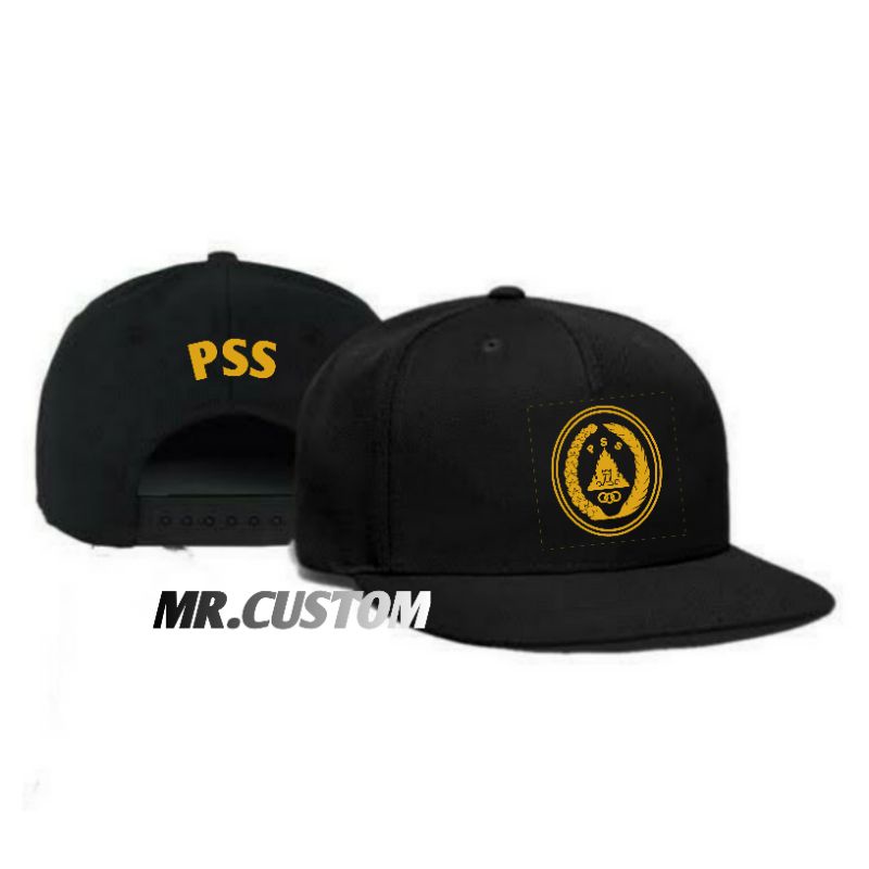 Topi snapback premium/topi PSS/topi suporter PSS SLEMAN JOGJA BCS