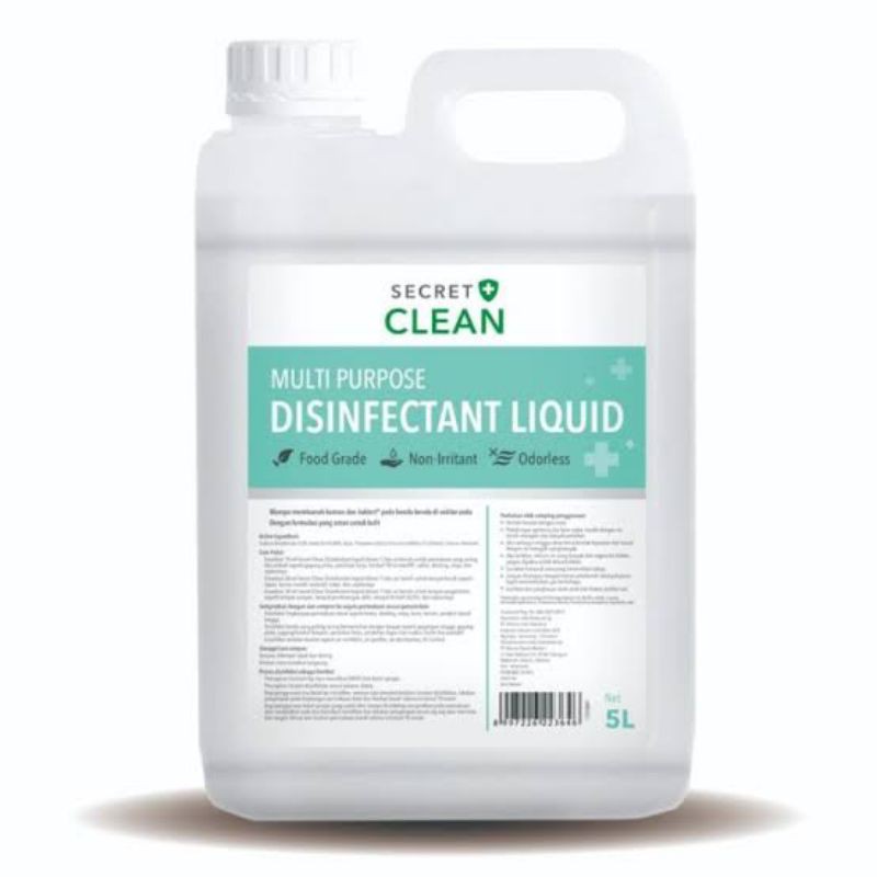 Disinfectan Liquid Secret Clean 5 Liter