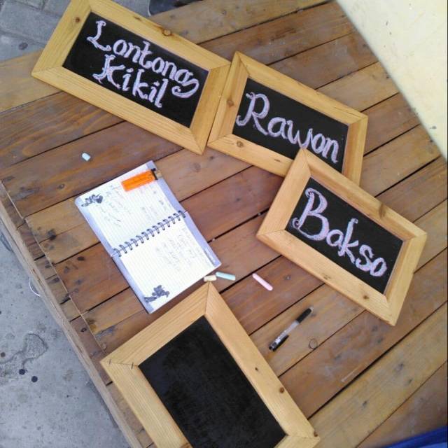 

Papan tulis mini, blackboard, mini blackboard
