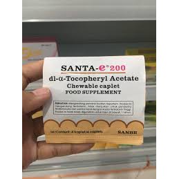 VITAMIN E SANTA E 100 200 400 IU