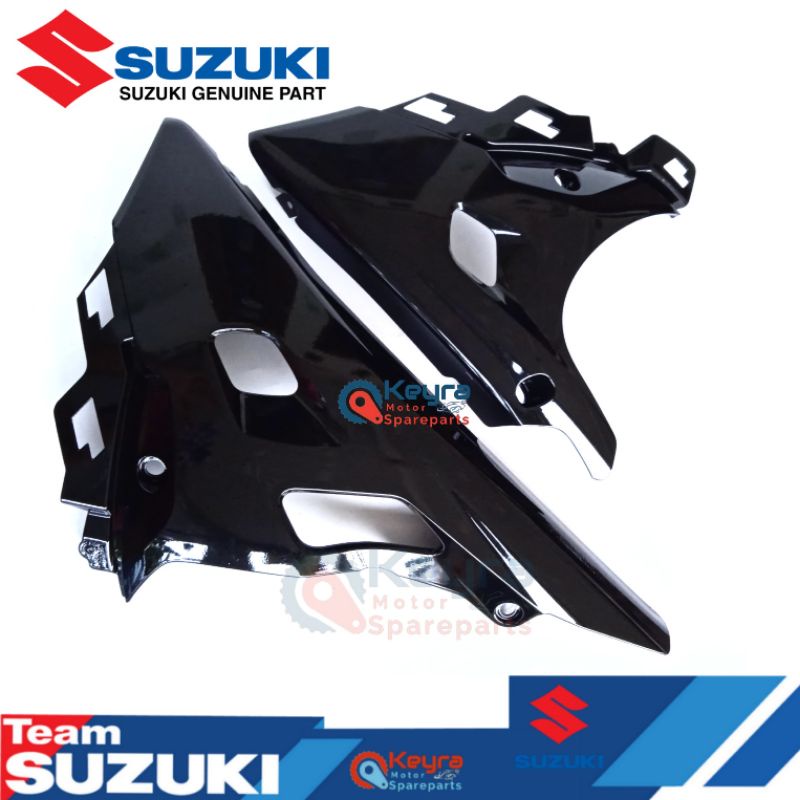 FAIRING BAWAH UNDERCOWL GSX R 150 HITAM ORIGINAL SUZUKI SGP