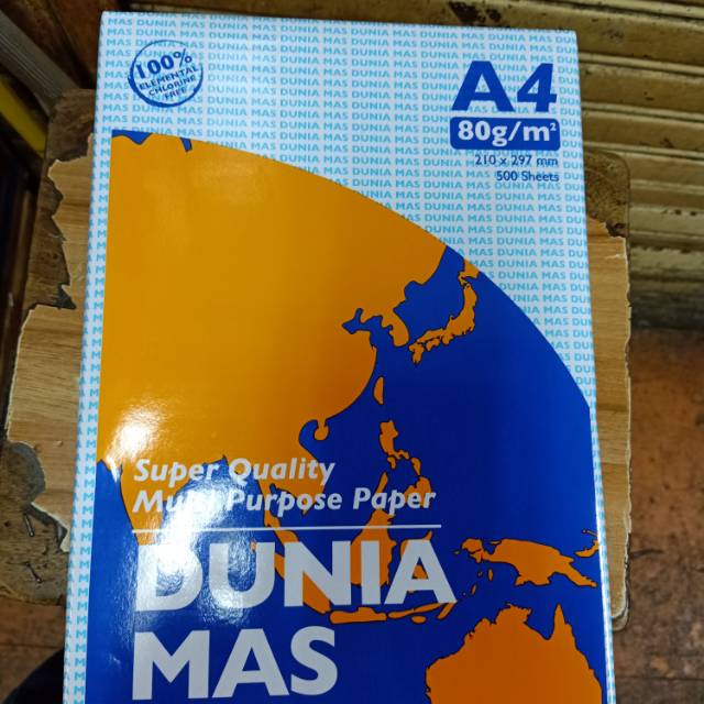 

Kertas HVS A4 80 Gram
