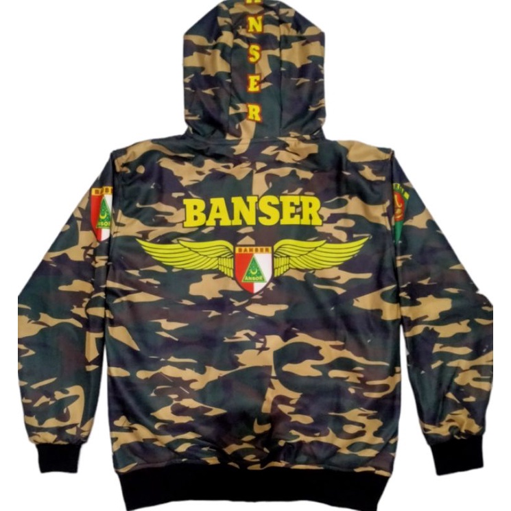JAKET ANTI AIR DAN SWEATER BANSER SUBLIM/FULLPRINT
