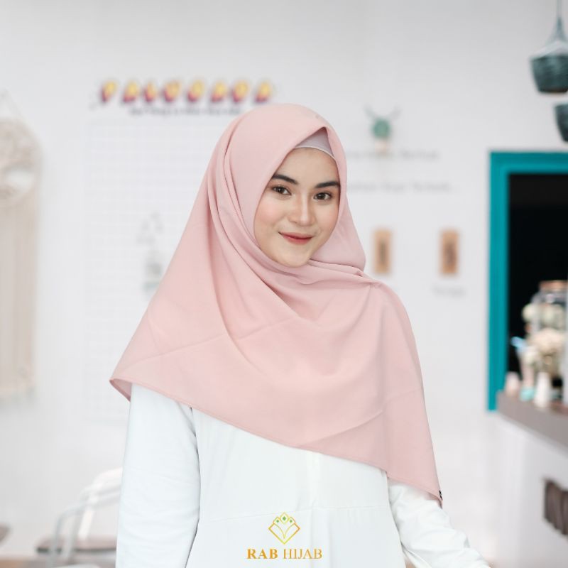 Aisha Square Instant (Hijab Segiempat Instan) by Rab Hijab