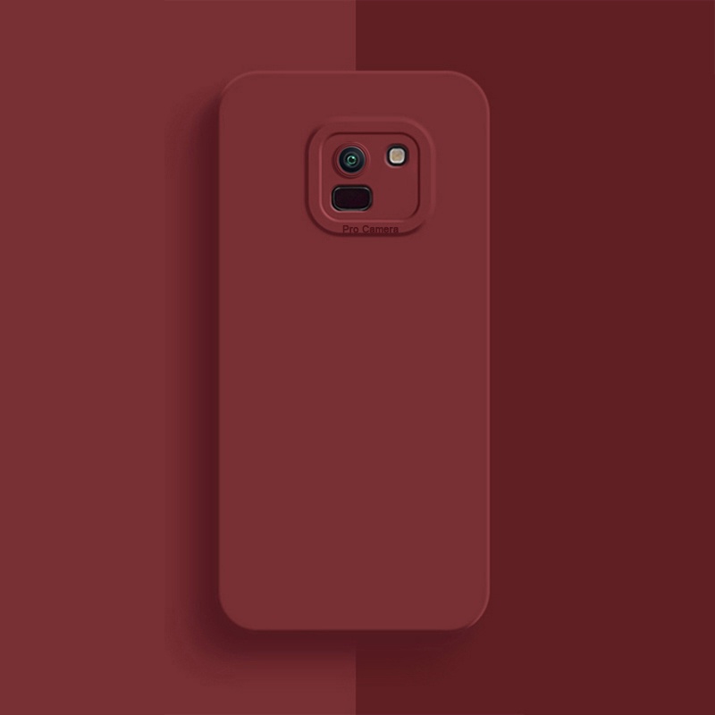 SOFT CASE SAMSUNG GALAXY A7 2018 / A750 / A6 PLUS / A8 / A8 2018 / A6 2018 SOFTCASE LIQUID SILICONE PRO CAMERA PREMIUM CASING