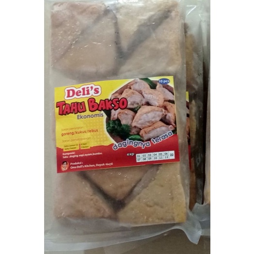 

Tahu bakso daging sapi ungaran Semarang Oma Deli's