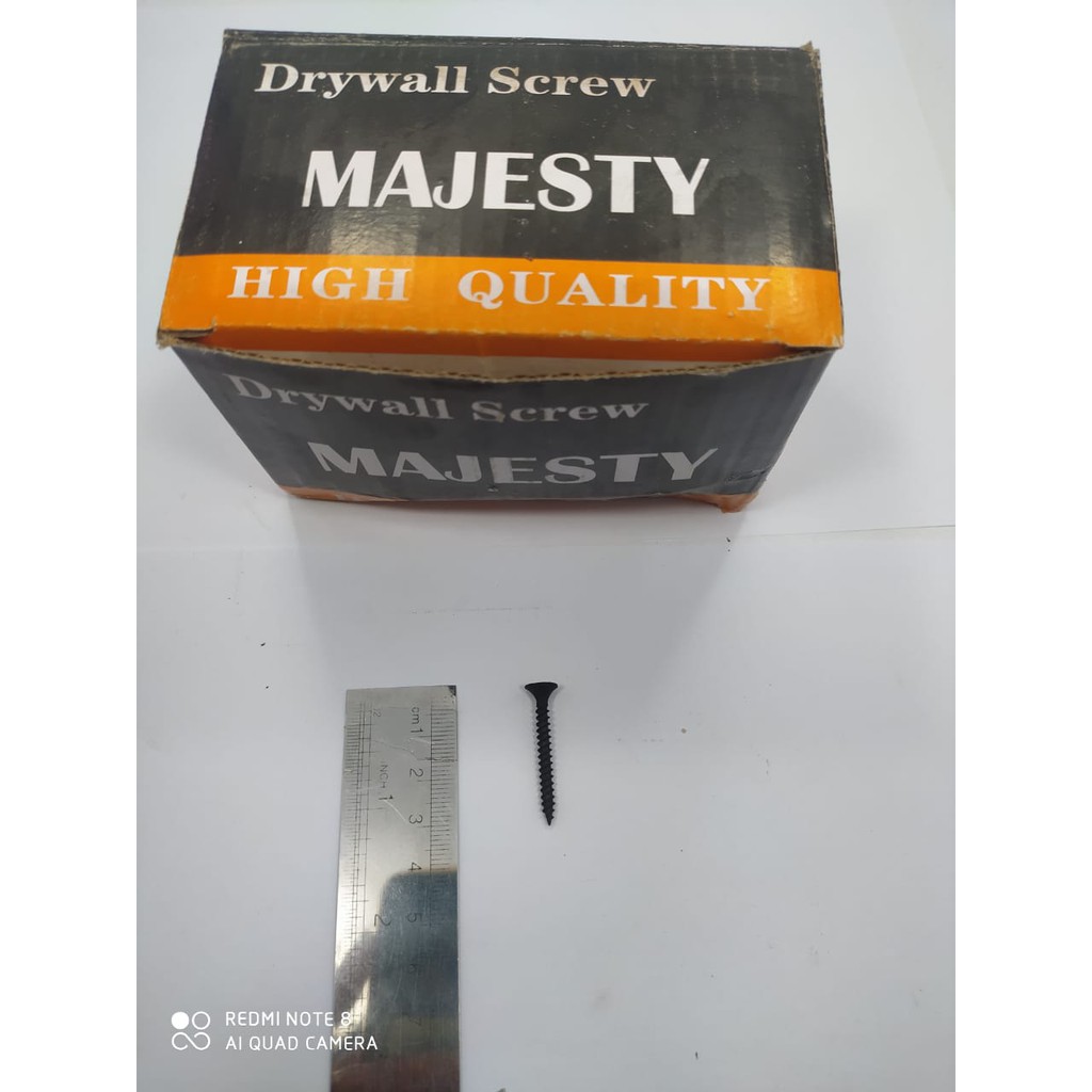 DRY WALL SCREW 1 1/2&quot; X 6 MAJESTY / SKRUP GYPSUM