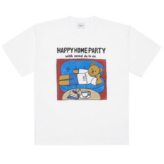 ADLV Home Party Tee - White 100% Authentic