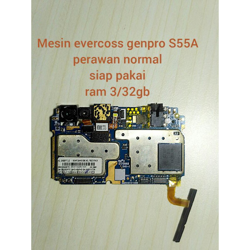 mesin evercoss genpro S55A s55a perawan normal siap pakai