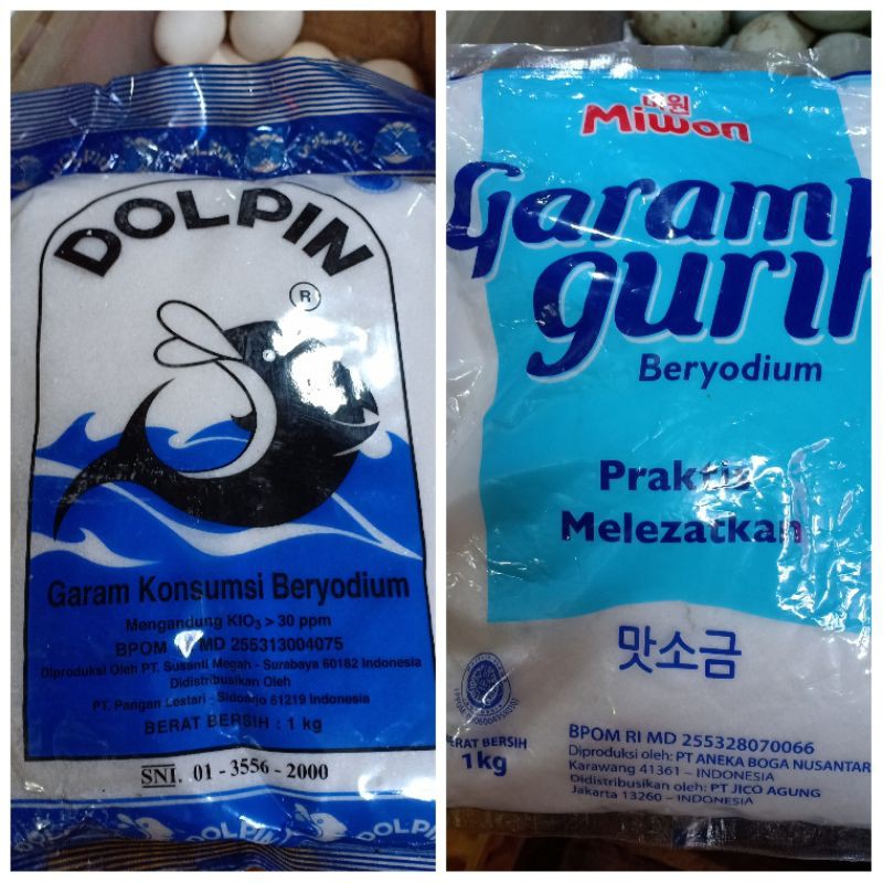 

Garam Beryodium Dolpin / Gurih (Miwon) 1kg