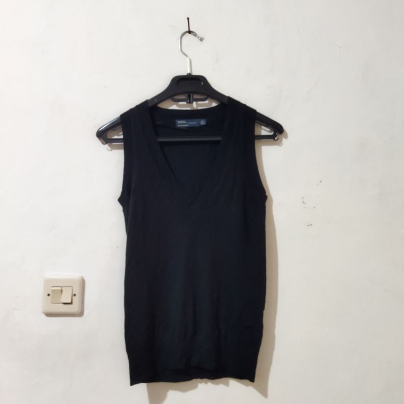 ZARA KNIT VEST / VEST RAJUT ORIGINAL 100%