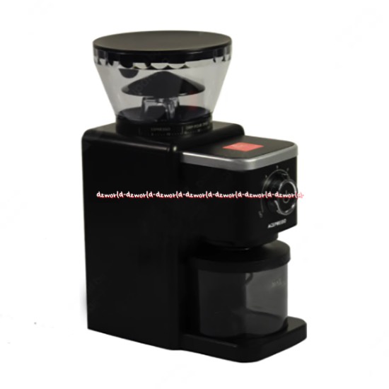 Acepresso Coffee Grinder Bean Coffee Maker Alat Pembuat Kopi Dengan 35 Pilihan Level Penggiling Biji Kopi Sampai Halus Ace Presso Warna Hitam