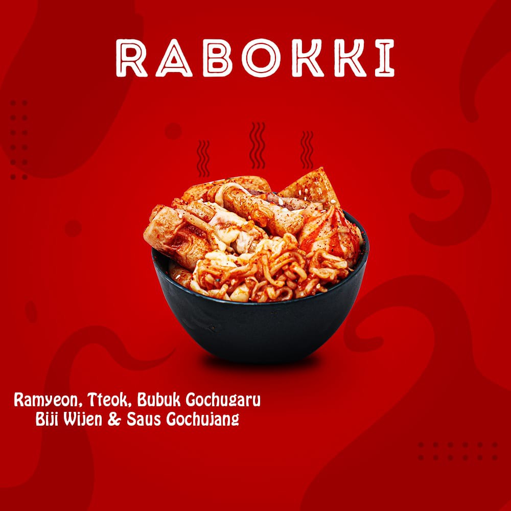 

RAPOKKI INSTANT + MOZARELLA BY KOREAKEUN