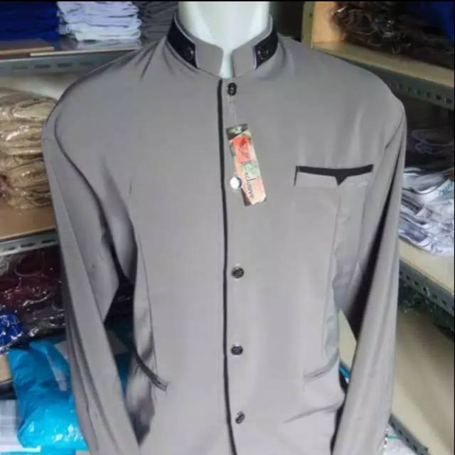 Jasko / jas koko/ koko modern/baju Koko semi jas bahan high twist tebel dan halus