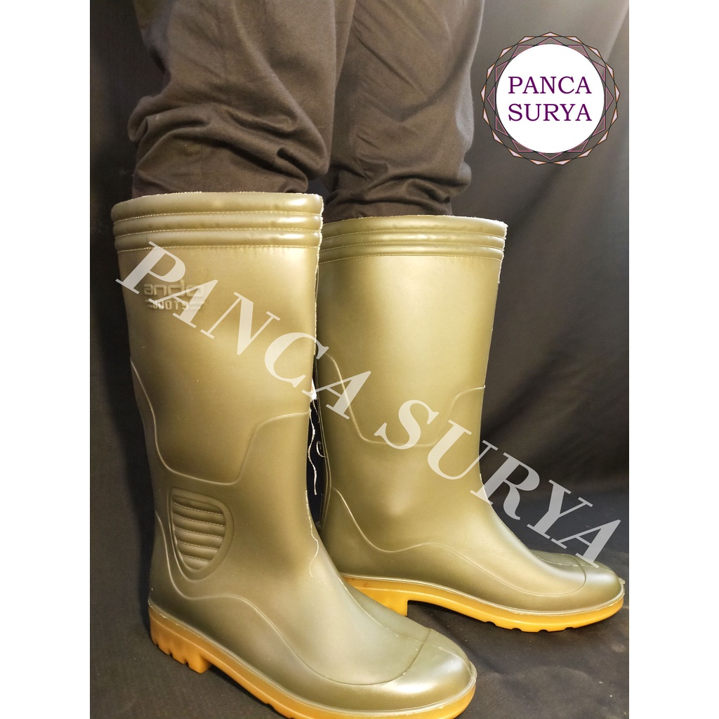 Sepatu Boot Ando Hijau