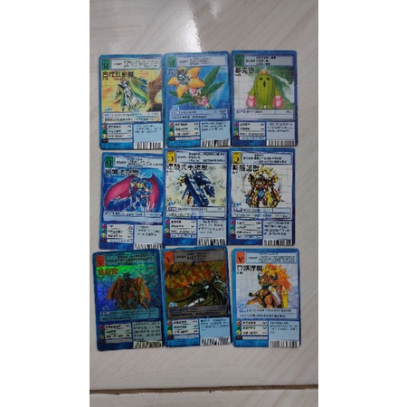 Kartu Digimon Tamers ver.China item jadul