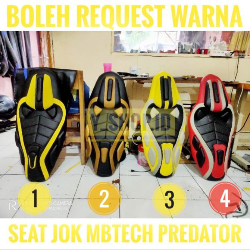 Sarung Cover Kulit Jok Motor Vario 160 150 125 110 Modif Terbaru Anti Rembes MBtech Premium