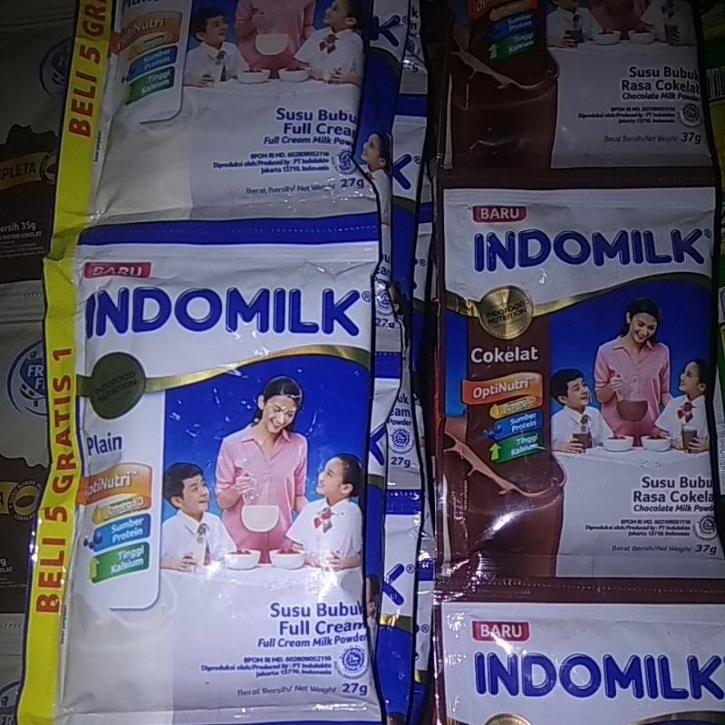 Indomilk susu bubuk 27gram sachet