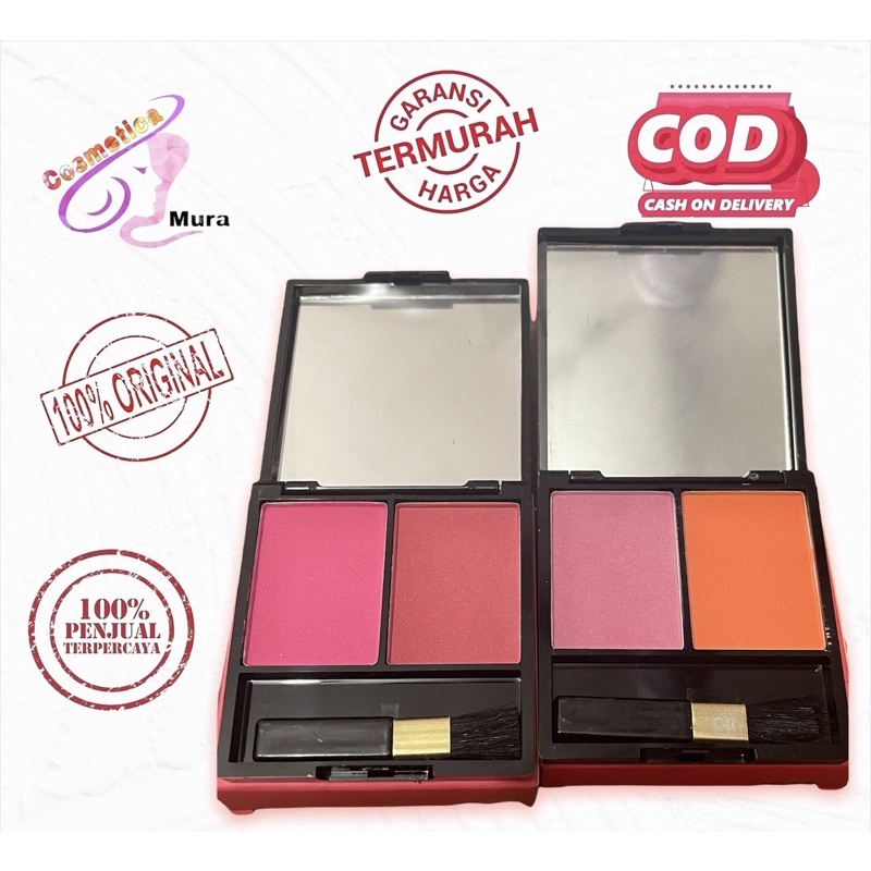 HALAL DAN BPOM // PEACH TWO BLUSHER BPOM // 2 blush on peach