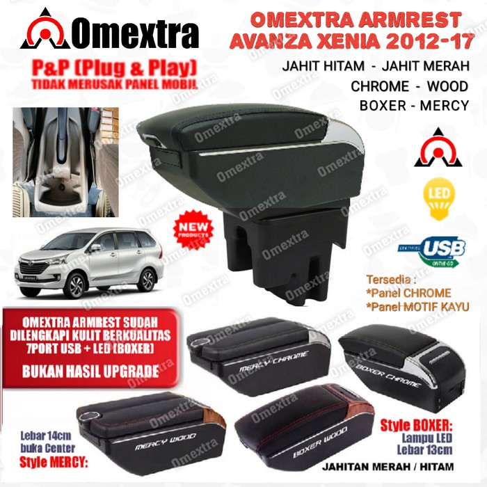 Armrest Box Avanza Xenia 2012 - 2017 Console Box All New Avanza Xenia